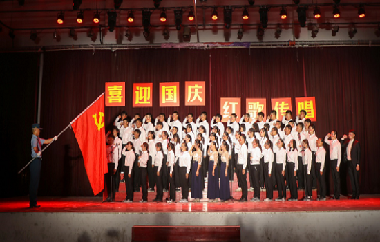 皖江工学院“喜迎国庆•红歌传唱”比赛圆满结束