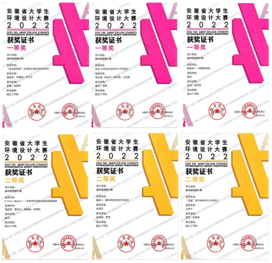 <strong>总结提升 砥砺前行——我院环设专业学生喜获佳绩</strong>