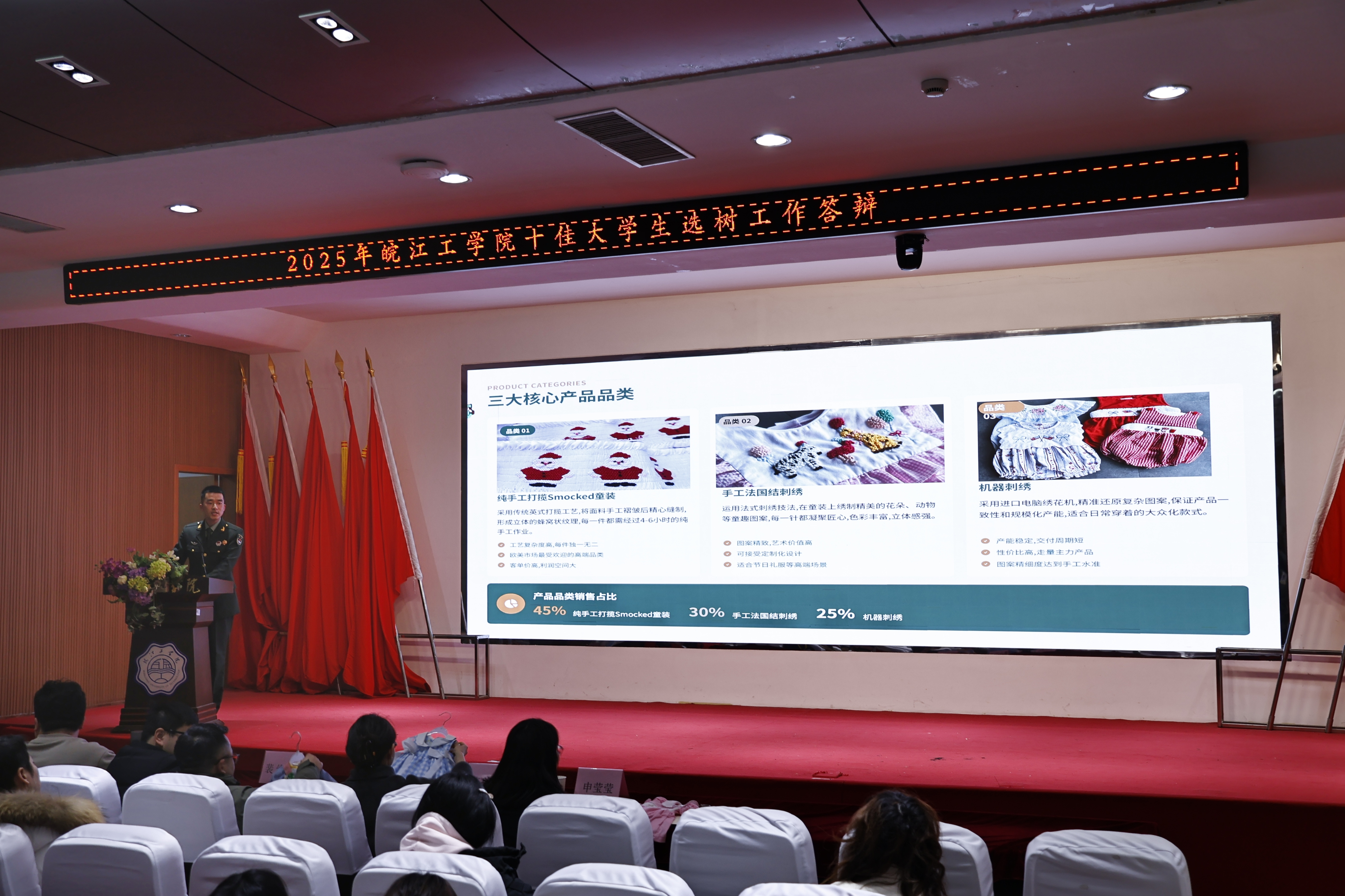 皖江工学院“十佳大学生”选树活动圆满落幕